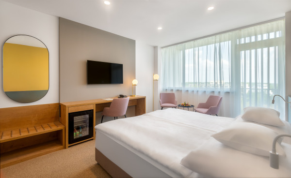 Hunguest Hotel Béke, Dvokrevetna soba - mogućnost pomoćnog ležaja - strana ulice